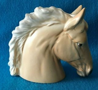Napco Light Palomino Horse Head Vase 3