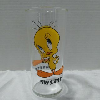 Tweety Bird Looney Tunes Glass Warner Brothers