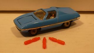 Vintage Corgi Juniors Man From Uncle Spy Car With All 3 Missiles