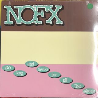 Nofx - So Long And Thanks For All The Shoes Vinyl Green Colored Lp