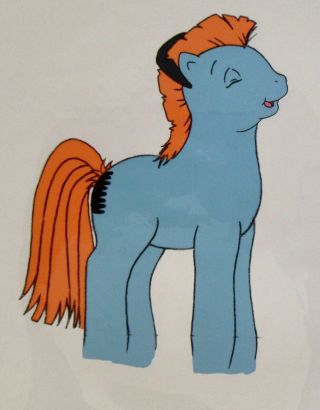 My Little Pony Tales Animation Cel 1992 Teddy Brony