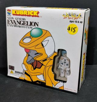 Medicom Kubrick Neon Genesis Evangelion Eva - 00 Proto Type Mib Medkub016