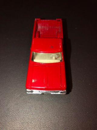 MATCHBOX LESNEY 6 FORD PICK - UP RED NO BOX 2