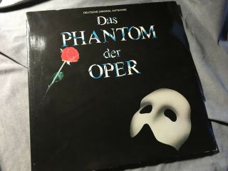 Phantom Of The Opera Germany Cast Vienna 2lp 1989 Polydor W Booklet