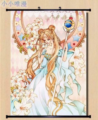 Anime Poster Sailor Moon Usagi Tsukino Home Decor Poster Wall Scroll Painting