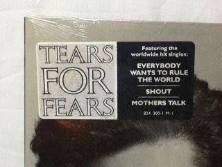 Tears For Fears ‎Songs From The Big Chair 1985 Vinyl LP Record Shrink Hype NM 2