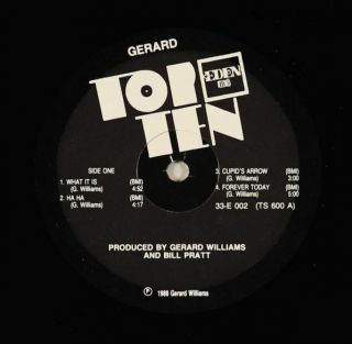 Gerard - S/T LP - Eden - Private Modern Soul Boogie VG,  Shrink 2