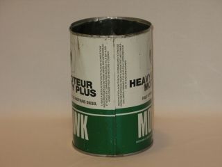 Vintage Mohawk Heavy Duty Plus Motor Oil 1 Litre Tin/Can - North Vancouver BC 2