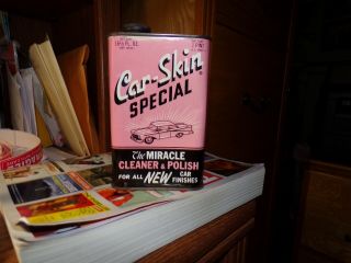 Vintage Car - Skin Special Cleaner And Polish Full Can