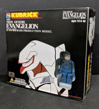 Medicom Kubrick Neon Genesis Evangelion Eva - 05 Mass Production Mib Medkub041