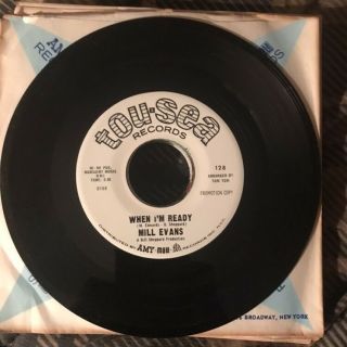 Mill Evans Tryin To Find A Home /when I’m Ready” Nola Dj Tou - Sea 128 Vg,  $200 Bv