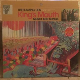 The Flaming Lips King ' s Mouth GOLD COLOR Vinyl LP Record Store Day Limited 3,  600 3