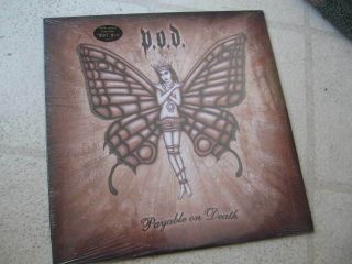 P.  O.  D.  2003 " Payable On Death " New/sealed Orgnl Us - Issue Cali Metal Lp W/sticker