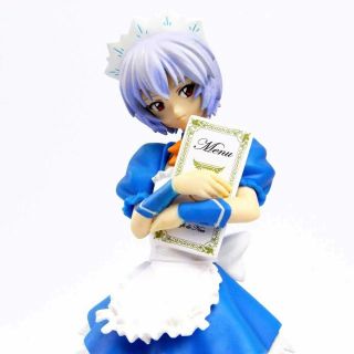 Evangelion Rei Ayanami Figure Maid Costume Sega Scale Pvc Anime Manga Japan