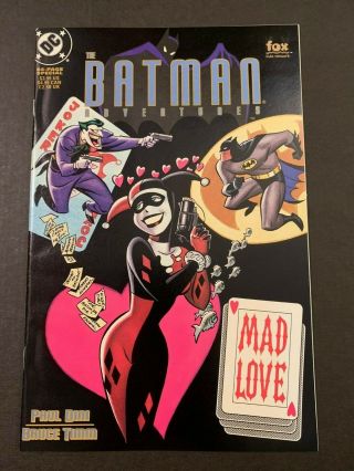 Batman Adventures: Mad Love 1 Origin Harley Quinn Key 1st Print Nm/nm,  9.  4/9.  6