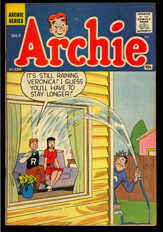 Archie Comics 120 Early Silver Age Betty & Veronica Teen 1961 Fn -