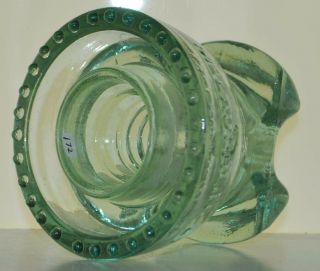 Light Green McLaughlin CD 252 Glass Insulator 4