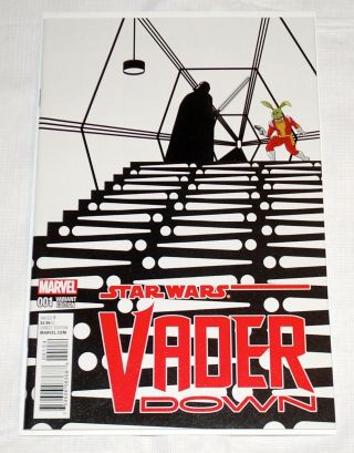 Marvel Comics Star Wars Vader Down 1 Zdarsky B&w Sketch Variant 1:4999