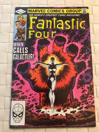 Fantastic Four 244 | 1982 | 1st Appearance Of Frank Ray As The 2nd Nova