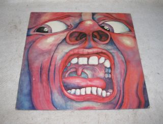 In The Court Of The Crimson King By King Crimson Vintage Vinyl Lp Record Album
