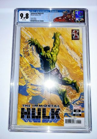 Immortal Hulk 15 Cgc 9.  8