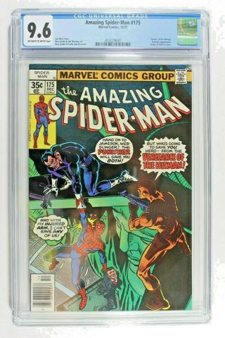 The Spider - Man 175 Marvel 12/77 Cgc Graded 9.  6 Rare Artwork