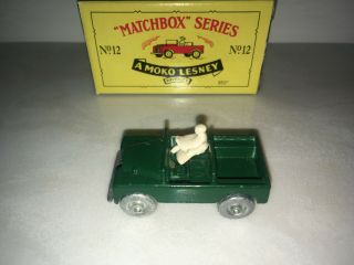 Rare Vintage 1993 Matchbox Land Rover 1956 Rover Lesney Matchbox