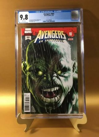 Avengers 684 Cgc 9.  8 Nm/mt 1st Immortal Hulk/mark Brooks Cover,  Key Book