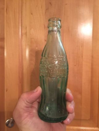 Dec 25 1923 Coca Cola Bottle - Brunswick Ga