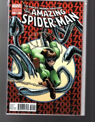 Spider - Man 700i - Variant Nm,  Marvel Comics/peter Parker Dies 300homage