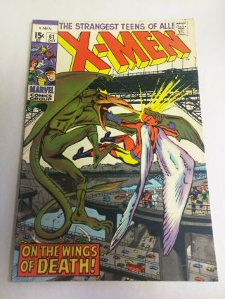 X - Men 61 (marvel Comics 1969) Low Grade Silver Age