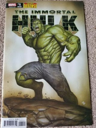 The Best Defense The Immortal Hulk 1 Variant,  N/m Hot Item