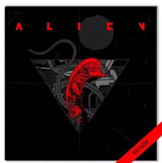 Mondo Alien// Soundtrack Colored Vinyl// 4xLP Box// MIB// Tyler Stout handbill. 4