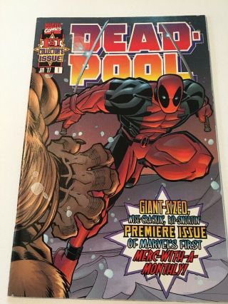 Deadpool 1 (jan,  1997 Marvel) 1st Appearance Of Blind Al & T Ray Nm