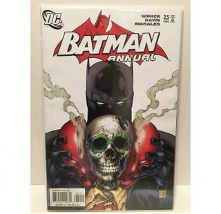 Batman Annual 25 2nd Printing Cover Art Shane Davis DC Comics Red Hood 5