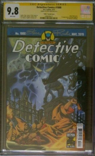 Detective Comics 1000 1930s Variant_cgc 9.  8 Ss_signed By Steve Rude
