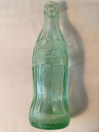 RARE Vintage Coca - Cola 6 Oz Bottle Pittsburg Texas 1953 Embossed Lettering 2