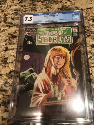 House Of Secrets 92 CGC 7.  5 Off - White Pages 2