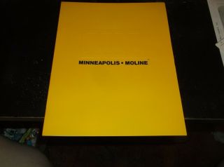 Minneapolis Moline Industrial Engines Brochure Irrigation Power Plant Generator