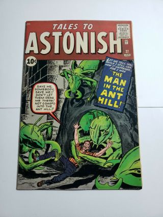 Tales To Astonish 27 1st Appearance Of Ant - Man,  Rare Grade
