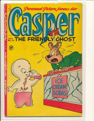 Casper The Friendly Ghost 10 - 1st Spooky G/vg Cond.