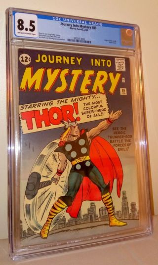 Cgc 8.  5 Marvel Journey Into Mystery 89 Thor