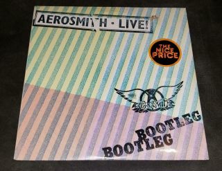 Aerosmith Bootleg Live 2 - Lp Vinyl 33 Rpm 1978 Columbia 35664 Cbs Look
