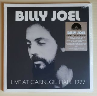 Billy Joel Live At The Carnegie Hall 1977 Rsd 2019 Limited Us 2 Lps