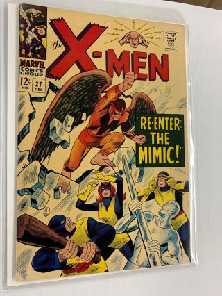 X - Men 27 (1966) Mimic Appearance Marvel Comics