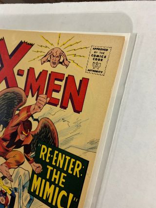 X - Men 27 (1966) Mimic Appearance Marvel Comics 3