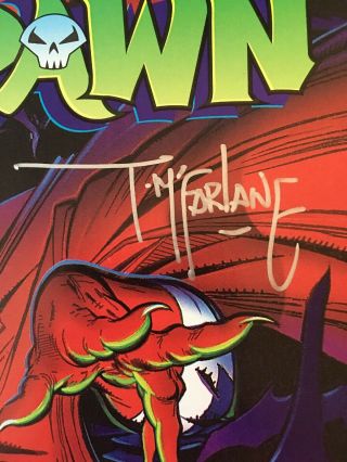 SPAWN 1 MAY 92 HAND SIGNED TODD MCFARLANE 1ST APPEARANCE IMAGE COMICS 6