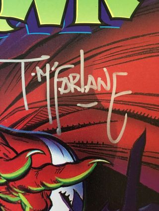 SPAWN 1 MAY 92 HAND SIGNED TODD MCFARLANE 1ST APPEARANCE IMAGE COMICS 7
