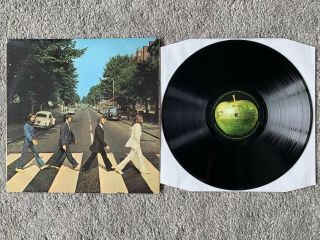 The Beatles - Abbey Road (uk Vinyl Lp,  1969).  1st Press Sleeve Variant,  Ex/vg -
