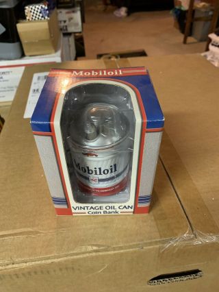 Mobil Oil Can Bank